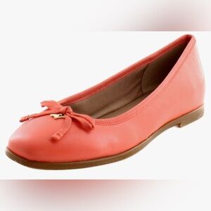 Naturalizer Women's Adore Mary Jane Flat Sz 8.5 Apricot